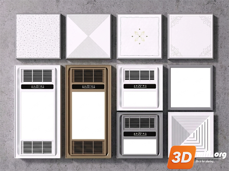Ceiling Decoration Skp Files
